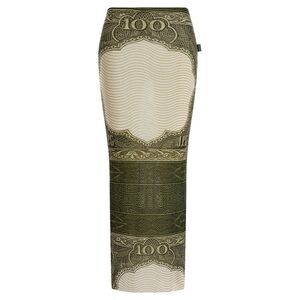 Jean Paul Gaultier Women 'Re-Edition - The Green Cartouche' Skirt